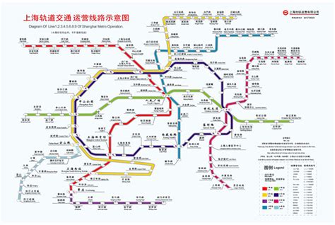 地铁线路图上海虹桥