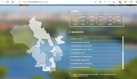 北京海淀区行政区划图 - 地图迷