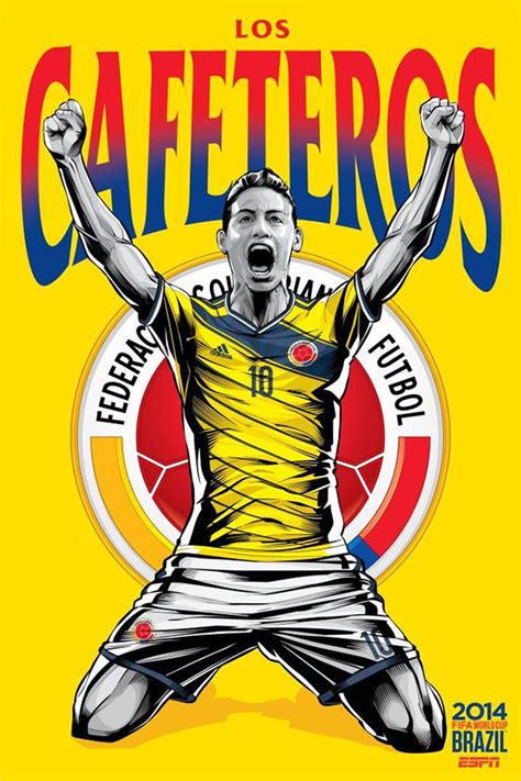 2014 巴西世界杯32强宣传海报组图 - 数英