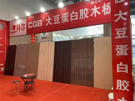 拜尔CGB大豆蛋白胶木板再次亮相临沂木业产业博览会-山东拜尔建材网站