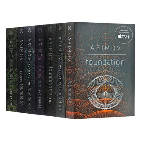 银河帝国 英文原版 Foundation 基地七部曲系列全集1-7册 英文版进口科幻小说书 Isaac Asimov 艾萨克阿西莫夫 全英文 ...