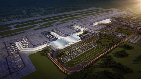 中建八局四公司成功中标烟台蓬莱国际机场二期工程T2航站楼