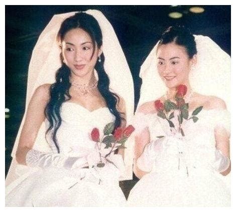谢霆锋与张柏芝结婚照曝光，那时候的张柏芝好美！