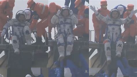 神舟十四号航天员在中国空间站同步收看二十大开幕_凤凰网视频_凤凰网
