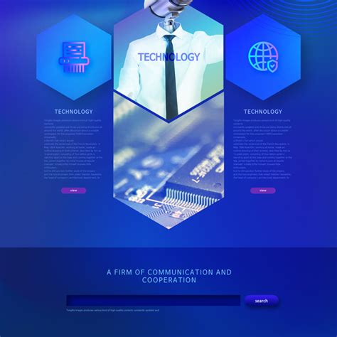 科技感网页设计_lcyi-站酷ZCOOL
