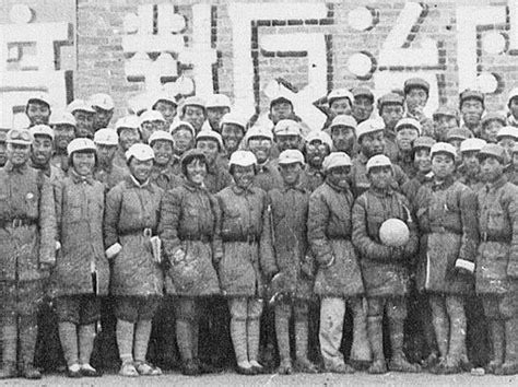 八路军第115师挺进华北抗日前线-中国抗日战争-图片