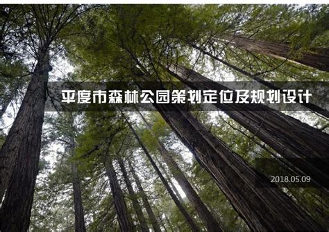 青岛平度国家森林公园策划及规划设计.pdf_建筑规范 _土木在线