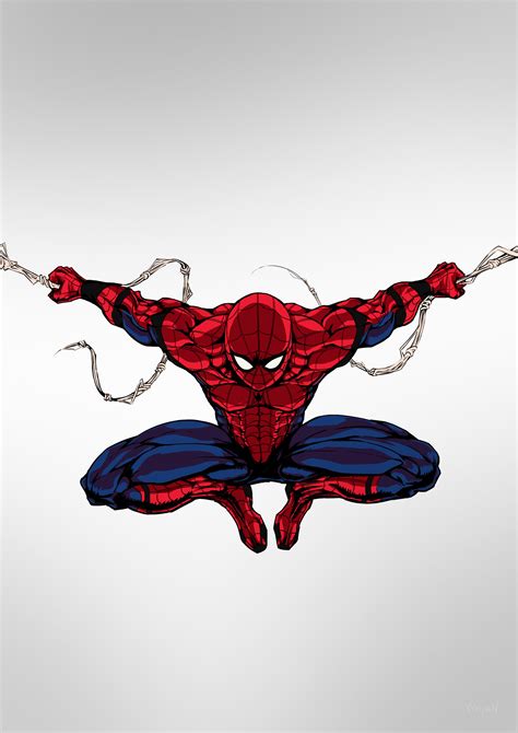 海报设计，合成漫威超级英雄蜘蛛侠海报 - 海报设计 - PS教程自学网
