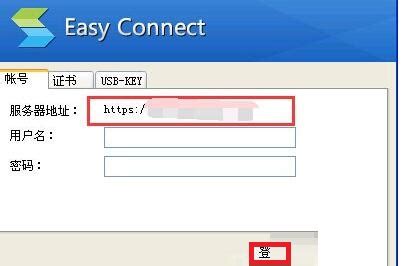 easyconnect服务器地址怎么填 easyconnect服务器地址填写教程-大地系统