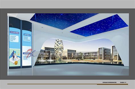 聊城科技展厅设计效果图展示一站式展厅设计服务公司_聊城展厅设计公司-站酷ZCOOL