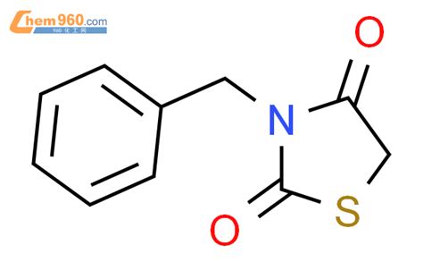 37868-80-7,2,4-Thiazolidinedione, 3-(phenylmethyl)-化学式、结构式、分子式、mol – 960化工网
