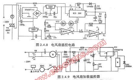 风扇电路图图片