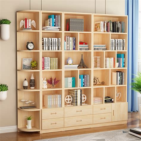 整面墙的书柜有哪些好看的造型？ - 知乎