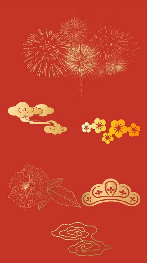 红色手机壁纸：新年新气象，赶快给你的手机换上中国红壁纸吧！