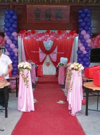 红玫瑰婚礼场地布置花艺套装拱门插花排婚纱照直播间背景花卉-阿里巴巴