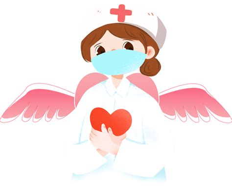 抗疫病毒护士天使卡通人物形象图片免费下载_PNG素材_编号1l0ikdw7r_图精灵