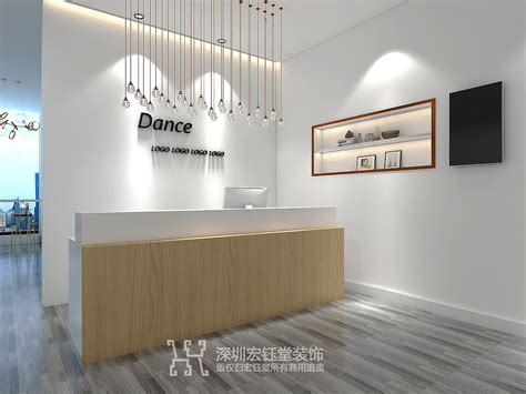 UP Dance Studio3舞蹈工作室效果图-合肥富马克装饰