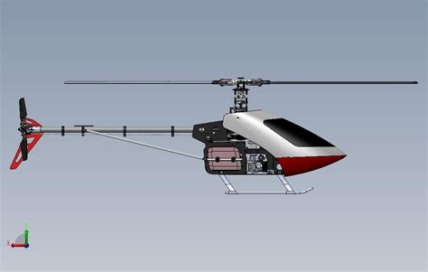 直升机_STEP_模型图纸下载 – 懒石网