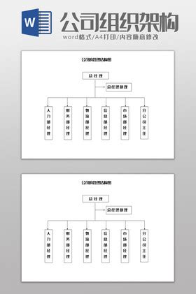 公司管理架构图图片