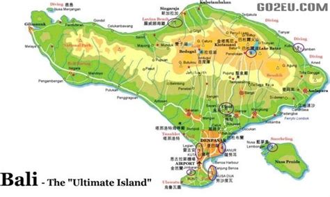 巴厘岛游览地图,巴厘岛旅行,巴厘岛游玩_大山谷图库
