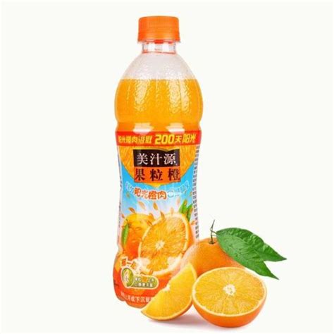 可口可乐美汁源果粒橙橙汁饮料420ml24瓶装长沙发货V0.0186方11kg-阿里巴巴