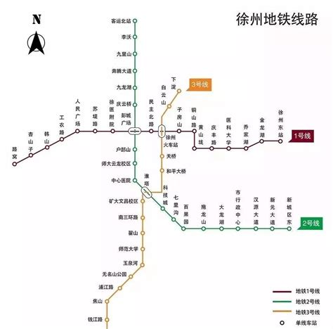 徐州地铁规划图 _排行榜大全