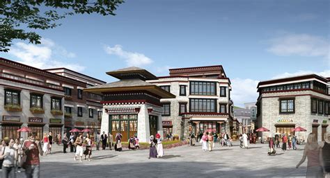 拉萨市药王山历史商业街区建设项目-成都易合建筑景观设计有限公司
