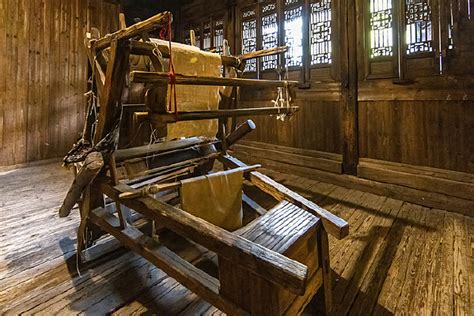 古代科技|汉代纺织技术之纺车与织机【批木网】 - 木材文化 - 批木网