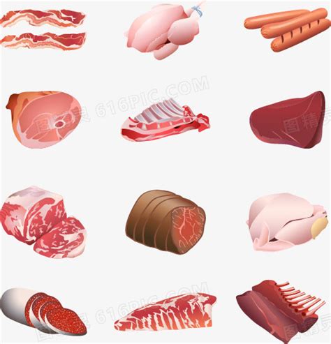 肉食图标肉类标志设计图__其他图标_标志图标_设计图库_昵图网nipic.com
