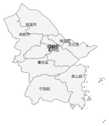 宁波地图全图高清版_宁波区域划分图_微信公众号文章