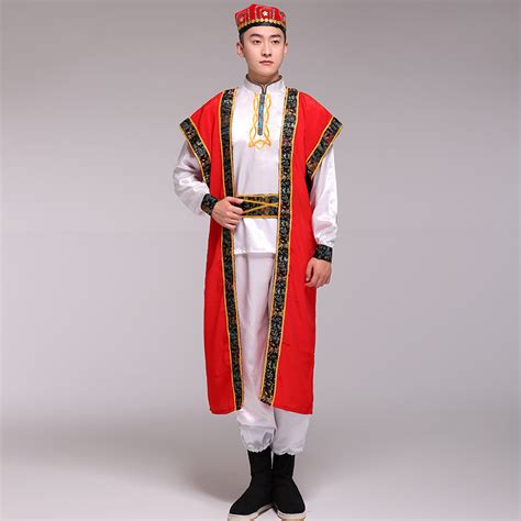 供应男士藏族服饰 个性民族表演服唱歌演出服 男士舞台服代理 - 博优新品