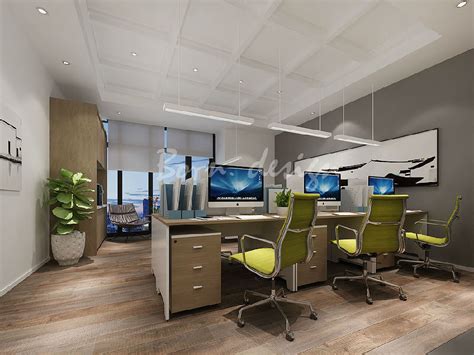上海贸易公司现代新中式精致装修办公室设计方案|空间|室内设计|博仁设计8967 - 原创作品 - 站酷 (ZCOOL)