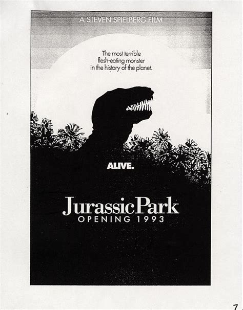 《侏罗纪公园Jurassic Park》海报赏析 - 知乎