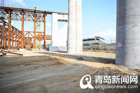 潍莱高铁最新进展青岛-平度联络线完成铺轨 - 青岛新闻网