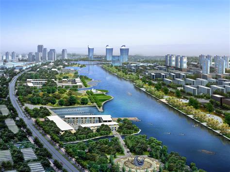 [天津]双城结构城市总体规划设计方案-城市规划景观设计-筑龙园林景观论坛