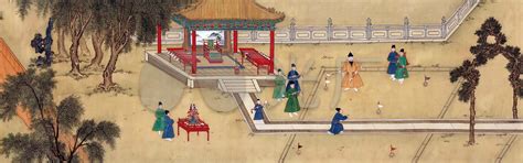 明宣宗行乐图图片