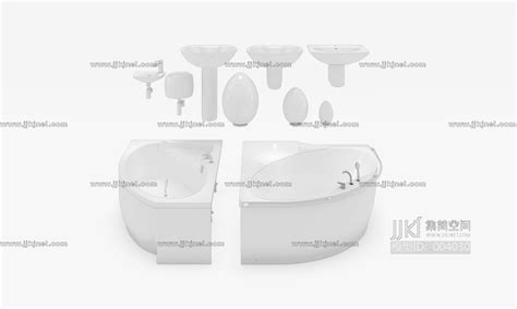 20180607-023卫浴小件3d模型下载-【集简空间】「每日更新」