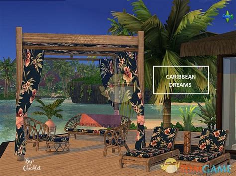 模拟人生4沙滩上的时尚家具mod下载_模拟人生4时尚家具mod下载_3DM单机