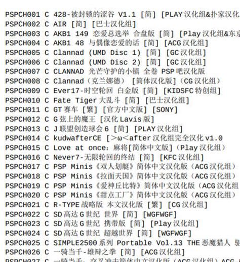 510个PSP中文游戏合集 PSP游戏ROM大全 - 真下载