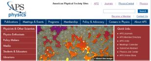 APS 美国物理学会全文期刊数据库-内蒙古师范大学图书馆