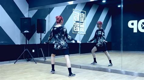 韩舞教学视频 GIDLE女团Uh-Oh舞蹈教学分解第1部分_腾讯视频
