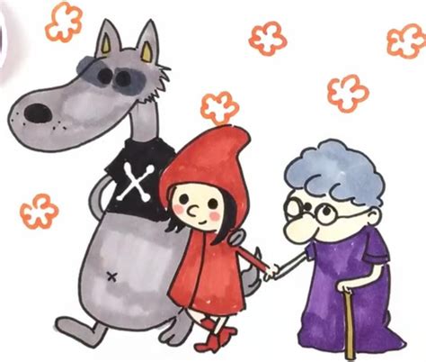 “狼外婆”系列图片
