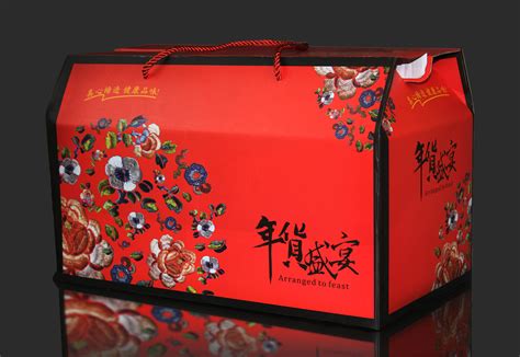 【其他】节日礼盒|春节文创礼盒·寻年味，设计制作一体 手提盒 硬纸板精裱盒-汇包装