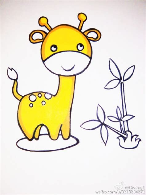 可爱的小动物简笔画步骤图教程合集-露西学画画