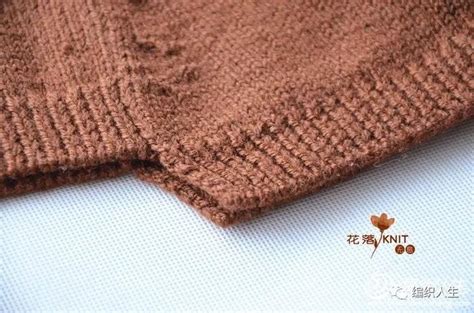 从上往下编织毛衣，空转领的编织方法，适合新手们学习编织毛衣