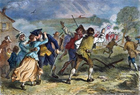 The Battle Of Concord, 1775 Photograph by Granger - Pixels Merch