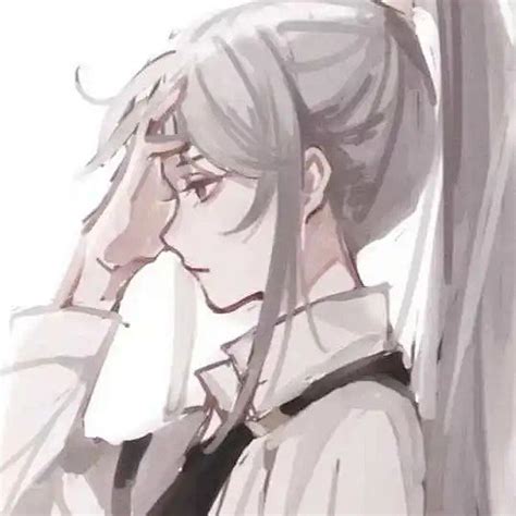 画温柔古风女生头像
