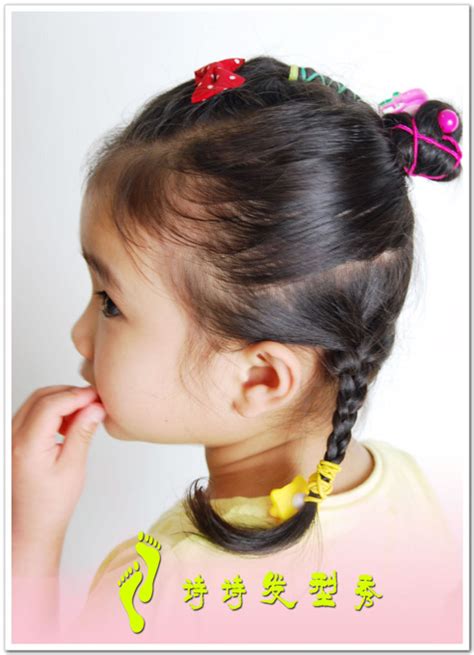儿童花朵向日葵可爱编织发绳发夹女童公主宝宝扎头发橡皮筋头饰品-阿里巴巴