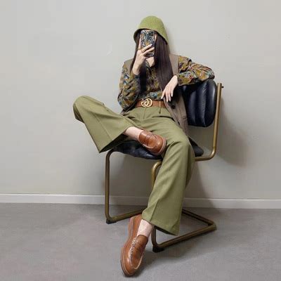 绿西服非主流头像