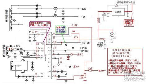 3845改可调教程,u3845电压可调电路图,494电源改可调电路图(第13页)_大山谷图库